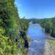 Down the River at Kakabeka Falls, Ontario, Canada