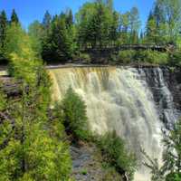 Great Waterfall at Kakabeka Falls, Ontario, Canada