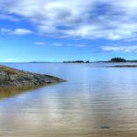 Bay of Nipigon at Lake Nipigon, Ontario, Canada