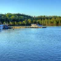 Boat Launch at Lake Nipigon, Ontario, Canada
