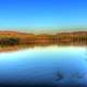 Dusk on the river at Lake Nipigon, Ontario, Canada