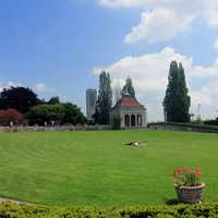 Garden in Niagara Falls in Niagara Falls, Ontario, Canada