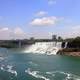 Long View of the Niagara Riverin Niagara Falls, Ontario, Canada