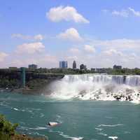 Smaller Falls in Niagara Falls, Ontario, Canada