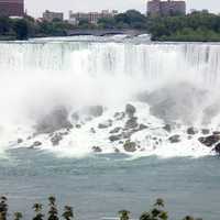 Smaller Falls in Niagara Falls, Ontario, Canada