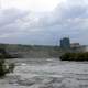 Stormy Clouds over River in Niagara Falls, Ontario, Canada