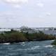 Upstream River in Niagara Falls, Ontario, Canada