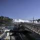 Getting on the boat at Niagara Falls, Ontario, Canada