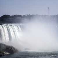 Mighty Horseshoe Falls at Niagara Falls, Ontario, Canada