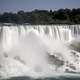 Time-Lapse waters of the American Falls from Niagara Falls, Ontario, Canada