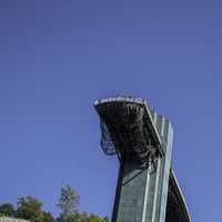 Viewing tower on the US Side as seen from Niagara Falls, Ontario, Canada