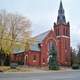 A historic church in Oshawa in Ontario, Canada