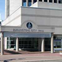 City Hall, on Brant Street in Burlington Ontario, Canada