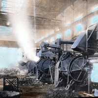 Copper converter in Sudbury, Ontario, Canada in 1920