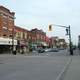 Main Street of North Bay in Ontario, Canada