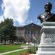 Statue of General Isaac Brock in Brockville, Ontario, Canada