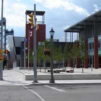 The Welland Civic Square in Ontario, Canada