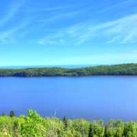 Lake Superior Landscape at Pigeon River Provincial Park, Ontario, Canada