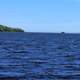 Looking out of the bay at Pigeon River Provincial Park, Ontario, Canada