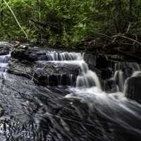 Rushing Water at Joeboy Creek at Sleeping Giant Provincial Park, Ontario