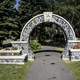 Entrance into the Taiji Chinese Garden in Thunder Bay, Ontario