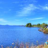 lakeshore at Marina Park in Thunder Bay, Ontario, Canada