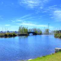 Water Gardens in Thunder Bay, Ontario, Canada