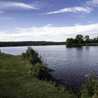 Small lake landscape in Thunder Bay, Ontario