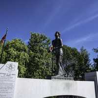 Terry Fox Statue in Ontario, Canada