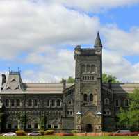 Old building on Campus in Toronto, Ontario, Canada