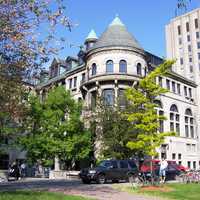 Macdonald-Stewart Library at McGill University in Montreal, Quebec, Canada