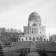 Saint Joseph's Oratory Dome under construction in 1937 in Montreal, Quebec, Canada
