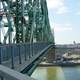 View from the Jacques-Cartier Bridge in Montreal, Quebec, Canada