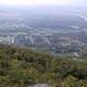 Landscape view from Mont Saint-Hilaire in Quebec, Canada