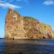 Searock in the ocean in Quebec, Canada