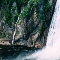 Montmorency Falls, Quebec City, Canada landscape