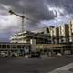 Construction going on at the University of Saskachewan in Saskatoon