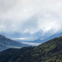 Majestic Mountainous Landscape in Yukon Territory, Canada