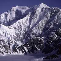 Mount Logan from the southeast in Yukon Territory, Canada