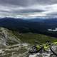 Cycling on Grey Mountain in Whitehorse, Yukon Territory