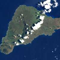 Easter Island from Space, Chile