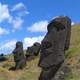 Statue on Easter Island, Chile