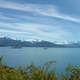 General Carrera lake, the largest lake in Chile landscape