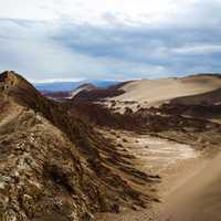 Landscape of the Atacama Desert, Chile