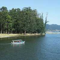 Maule River landscape in Chile