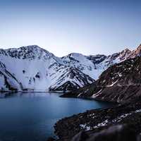 Mountains and Lake in Chile