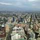 Buildings and Cityscape and clouds of Santiago, Chile