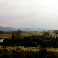 Foggy Hills in Anhui, China