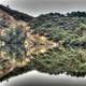 Landscape and reflections in Immortal's Valley, China