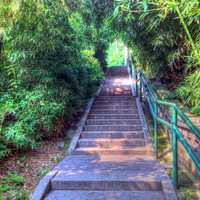 Stairs to top in Beijing, China